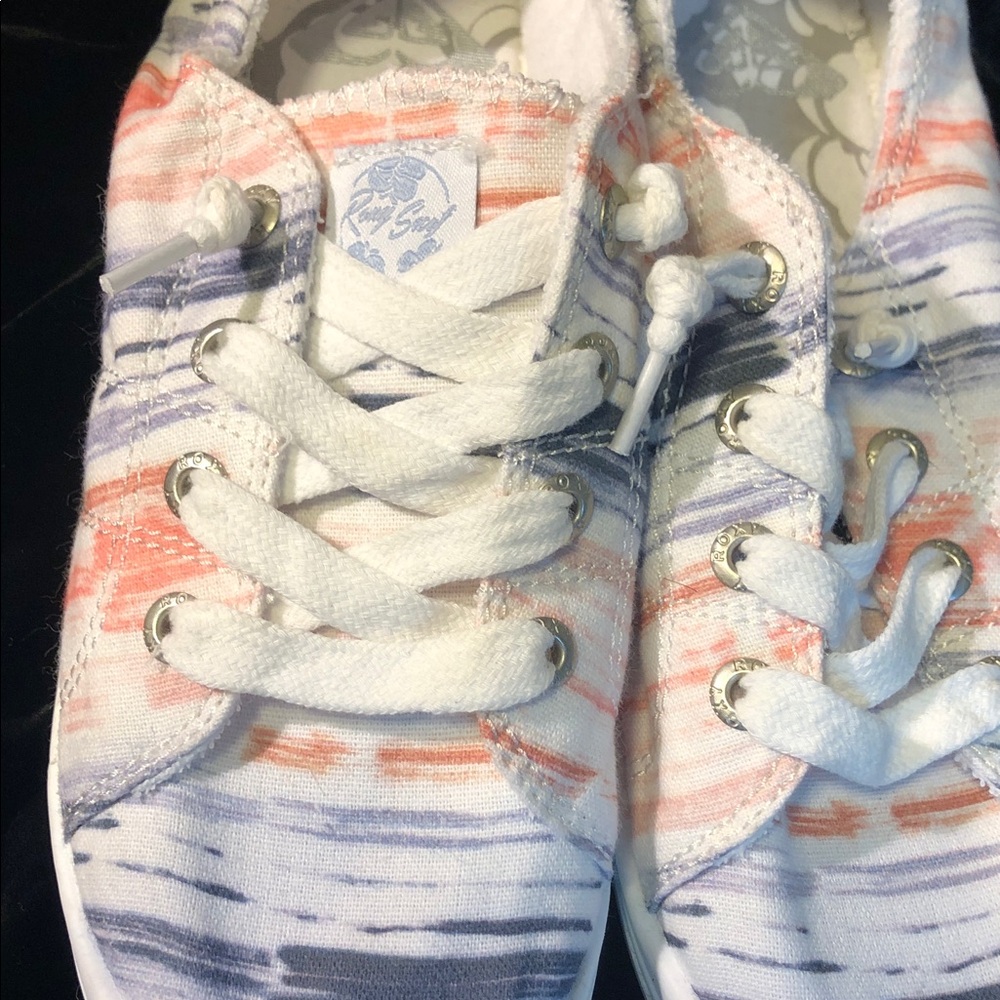Roxy Bayshore women’s canvas slip ons 7 - Picture 5 of 6